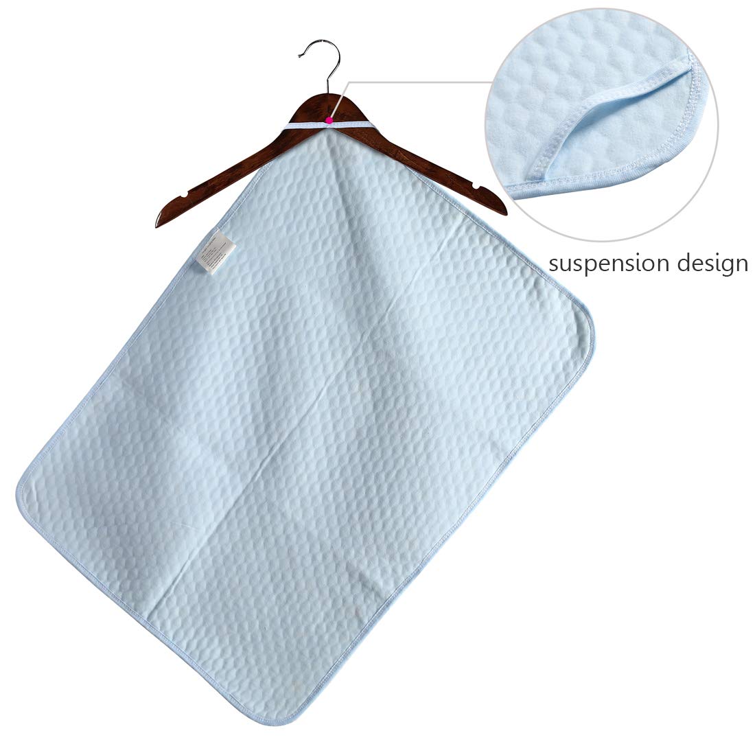 Mbjerry Waterproof Changing Pads Portable - Breathable Leak Proof Mattress Pad Protector Baby Changing Mat For Toddler, Kids Pac