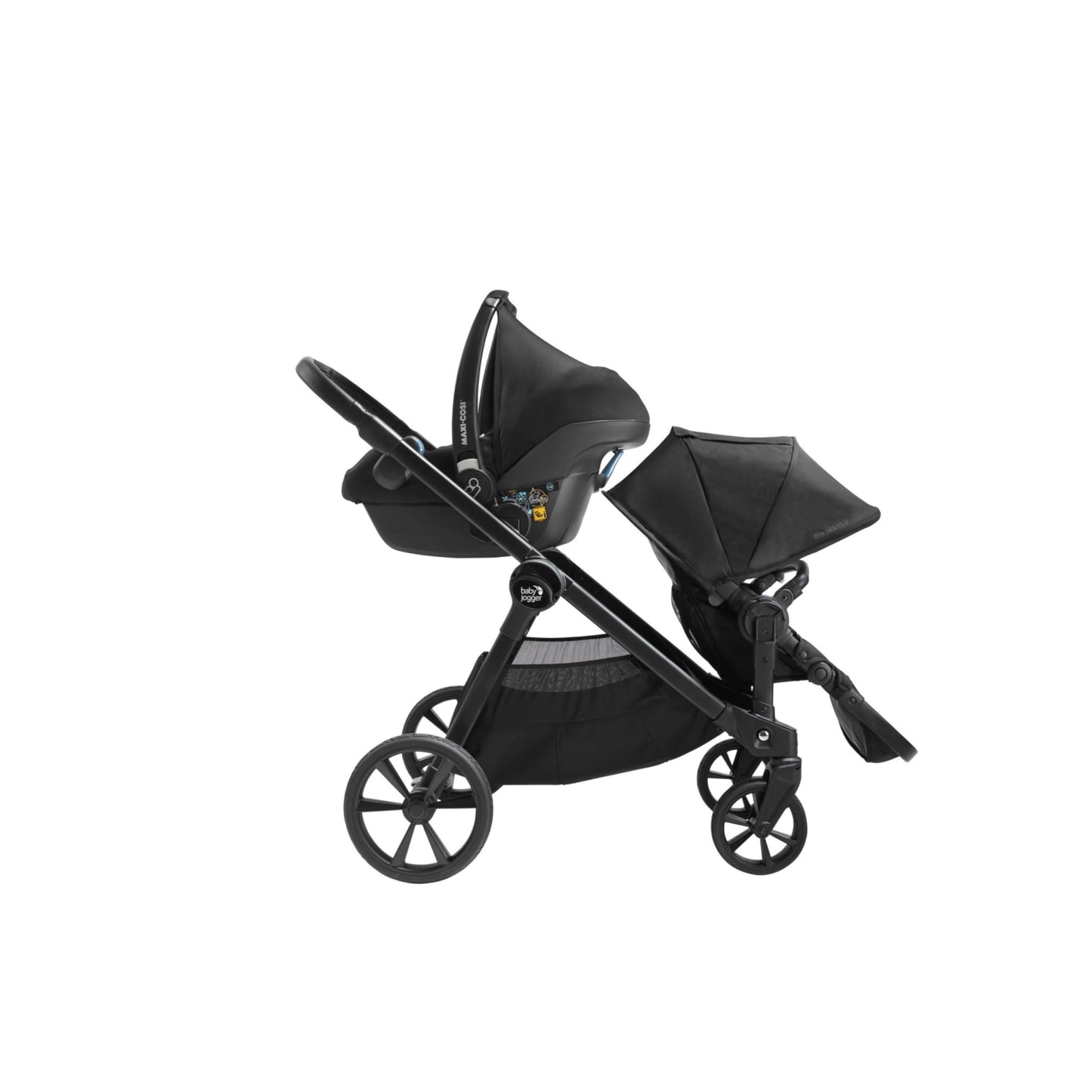 Baby Jogger City Select 2 Second Seat Kit, Harbor Grey