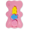 Hallo Soft Infant Bath Sponge Skid Proof Baby Bath Mat Newborn Odor Free (Pink)