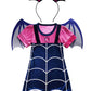 Gjdamfd Vampirina Costume Dress Up Clothes With Headband For Little Girls 3T