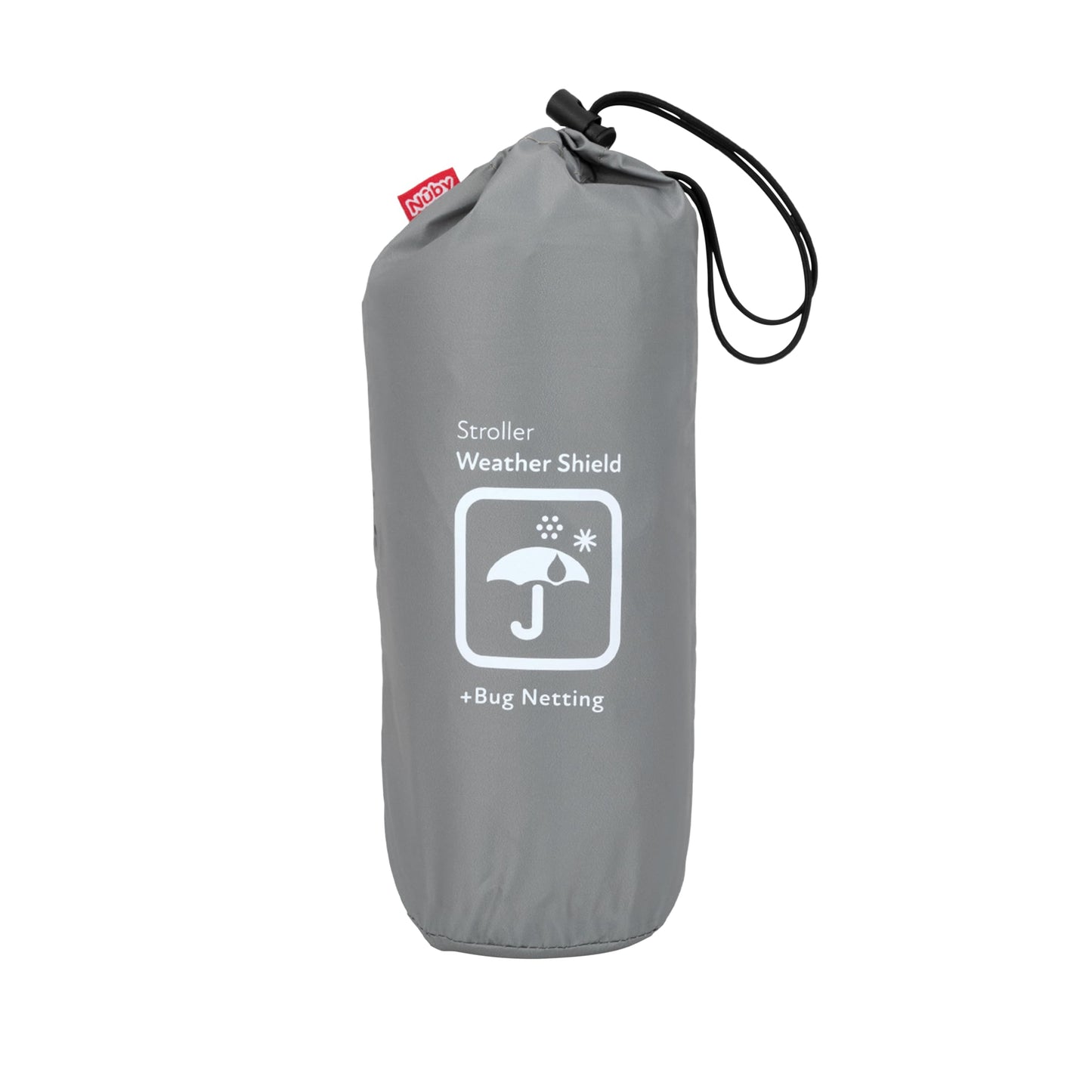 Nuby Eco Baby Stroller Weather Shield And Bug Netting Set - Stroller Rain Cover And Mosquito Net For Babies And Toddlers - Fits