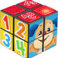 Fisher-Price Baby Learning Toy Laugh & Learn Puppys Activity Cube with Lights Music & Fine Motor Activities for Ages 9+ Months