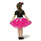 Nileafes Girls Princess Mini Mouse Costume Toddler Birthday Party Fancy Dress Up (3-4 Years,Rose)
