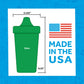 Re-Play Spill-Proof Sippy Cups - Reusable 10 Oz Set of 4, Dishwasher & Microwave Safe, Made in USA, Preschool