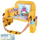 MENZOKE Kids Travel Tray for Toddler Car Seat, Toddler Gift for Boy Activities with iPad Holder Stand & Storage Pockets, Road Tr