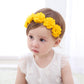 Flower Headbands For Baby Flower Crown Newborn Floral Headbands For 4-24 Months 3 Pack
