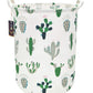 Hkec Green Cactus Laundry Basket,Baby Clothes Hamper For Nursery,Kids Toys Storage Bin,Waterproof Canvas Organizer Basket For Be