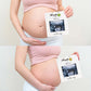 Ultrasound Picture Frame, Sonogram Picture Frame With Belly Bump Fruit And Vegetable Signs, Expecting Parents To Be Unique Gifts