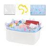 OIAHOMY Woven Basket, Gift Basket Empty with Gift Bags, Ribbons and Wrap Tissue Paper, Rope Baskets for Baby Showers, Storage Ba