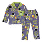 Little Surprise Box, Grey & Green Astro Soft Cotton Kids Nightsuit45Y