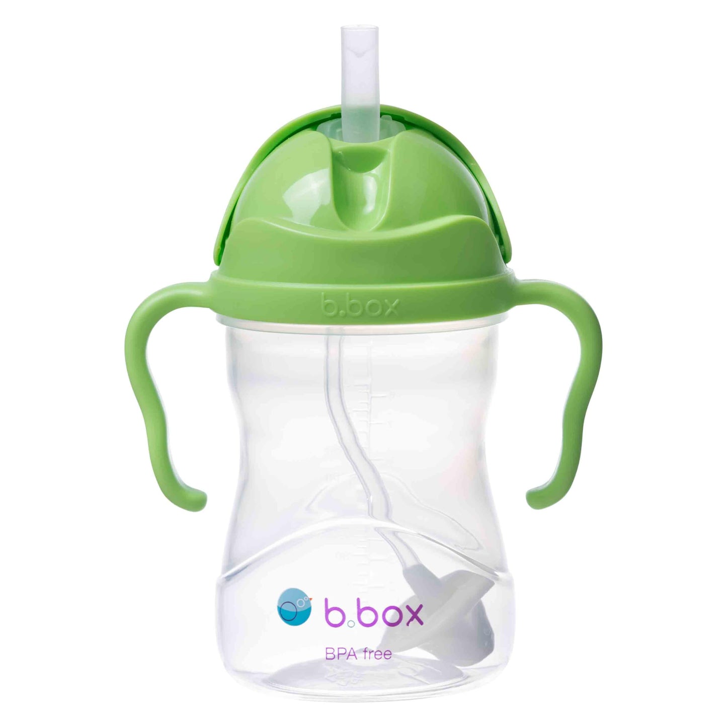 box Sippy Cup with Weighted Straw. Drink from any Angle, Leak Proof, Spill Proof, Easy Grip. BPA Free. For Babies 6m+ to Toddler