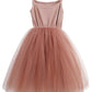 Lyxiof Baby Girls Tutu Dresses Sleeveless Princess Dress Infant Tulle Dress Toddler Sundress Pink 2 Years