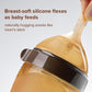 Thyseed Silicone Baby Bottles With Straw And Handle That Mimic Breastfeeding For Breastfed Babies Who Refuses Bottle Toddler Boy