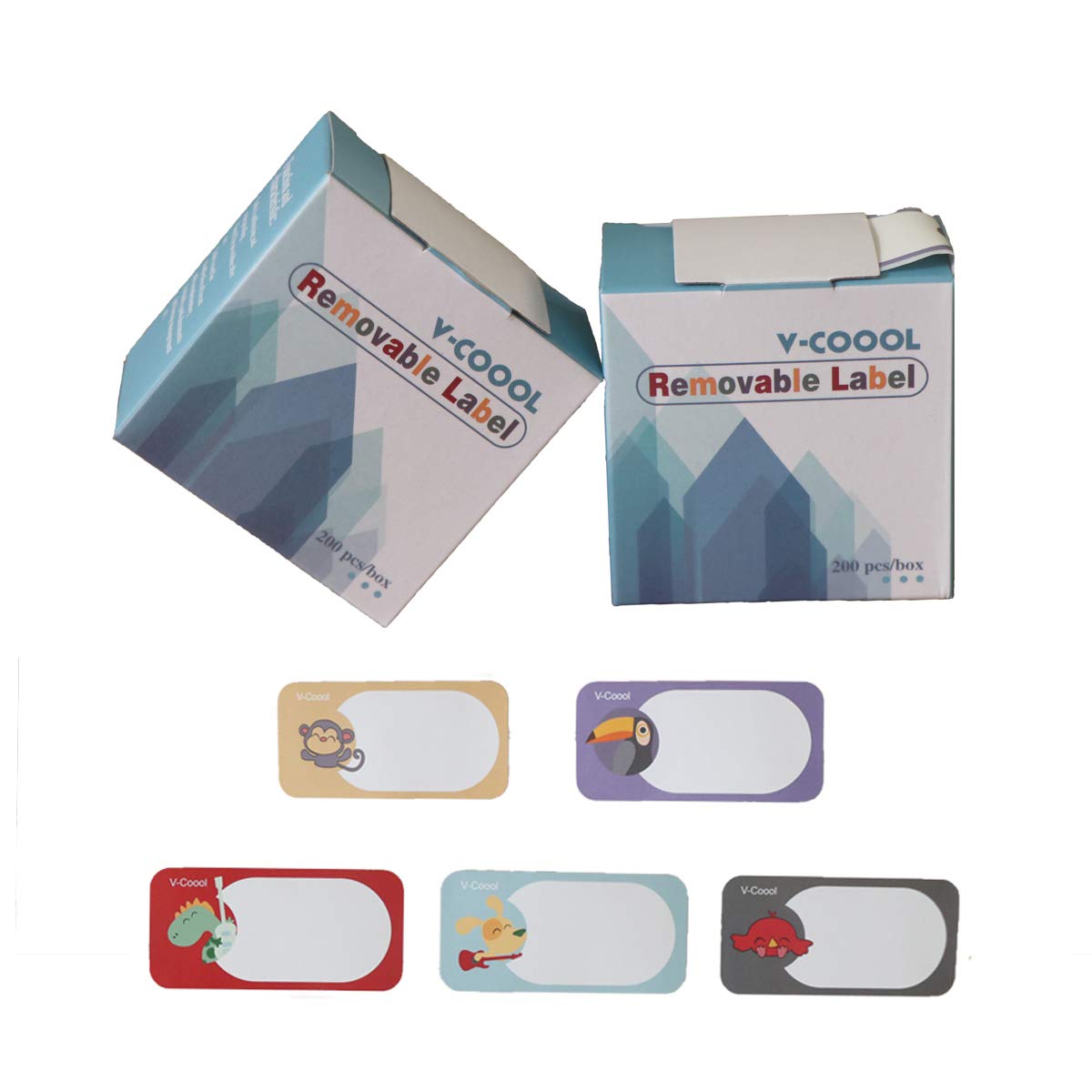 400Pcs Bottle Labels Waterproof Name And Date Label For Daycare Or Kitchen, Self-Laminating And Removable Labels Sticker For Bot