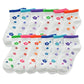 Angelina Unisex Kids Cotton Blend Low Cut Trainer Socks (12-Pack), 2305_Mfw_0-12
