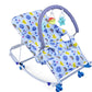 Infanto Rocko Swing Rocker 3 In 1 | Foldable Design | Removable Toy Bar | Cushioned Seat | Foldable Legs, 4 To 15 Months Rb33 (B