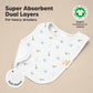 Keababies 8-Pack Organic Baby Bibs For Boy, Girl, Drool Bibs For Baby Boy & Girl Toddler, Infant Bibs, Cotton Bibs, Super Absorb