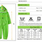 Lolanta Boys' Girls' Costume Flannel Jumpsuit Dinosaur Soft One Piece Animal Kids Halloween Birthday Gift (Dark Green, 6-7 Years