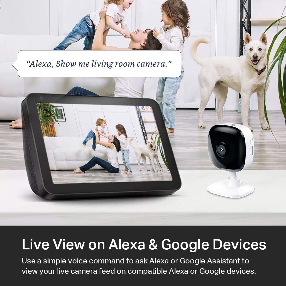 Kasa Smart Security Camera For Baby Monitor, 1080P Hd Indoor-Camera For Home Security With Motion Detection, Two-Way Audio, Nigh