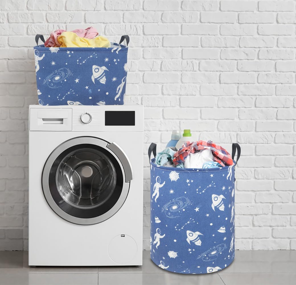 Ntaohamper Kids Laundry Hamper,Laundry Basket,Baby Nursery Hamper,Waterproof Storage Bin,Clothes Organizer Basket,Room Decor(Uni