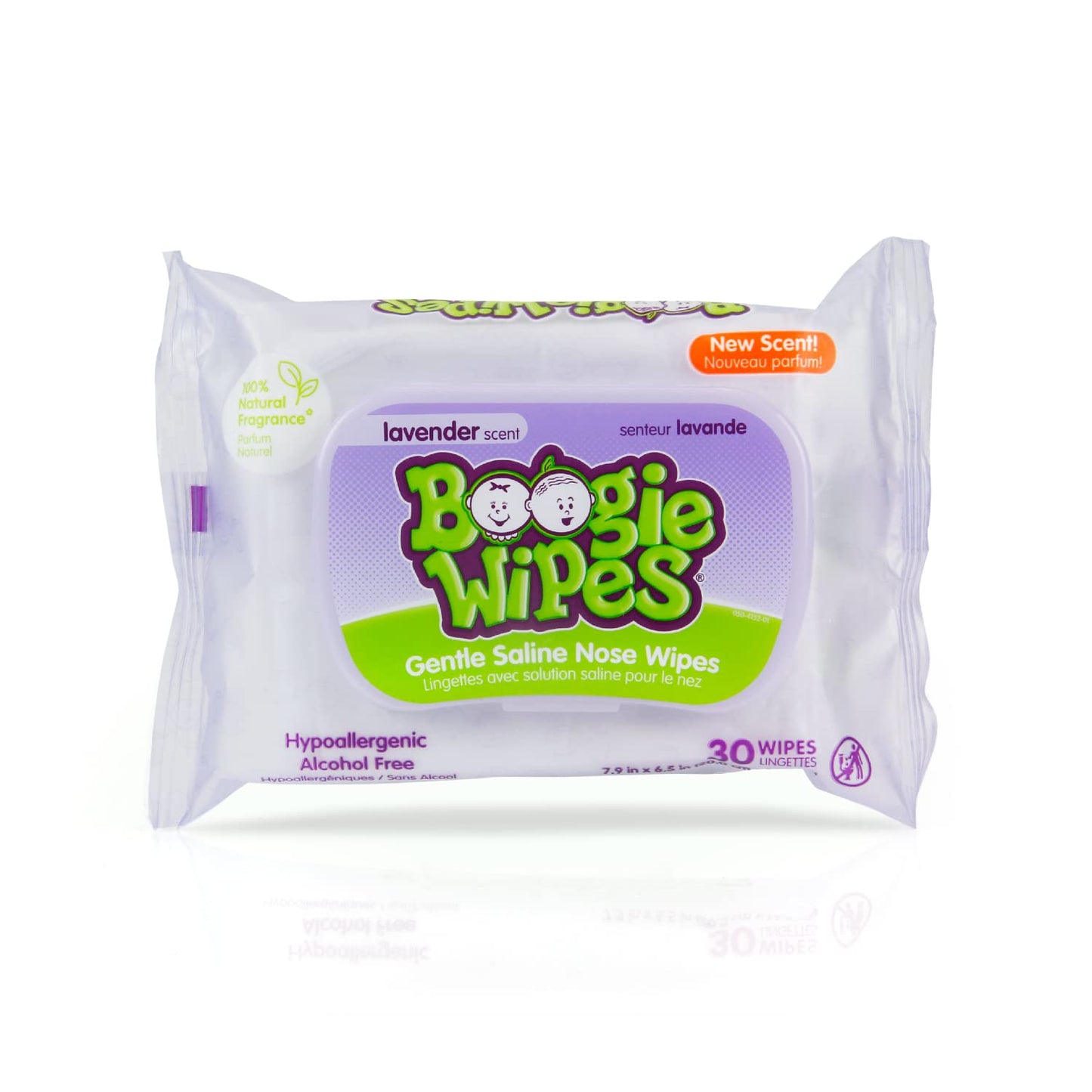 Saline Nose Wipes By Boogie, For Baby & Kids, Face, Hand & Body, Fsa/Hsa Eligible, Made With Vitamin E, Aloe, And Natural Saline