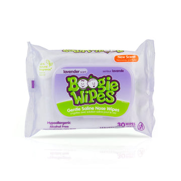 Saline Nose Wipes By Boogie, For Baby & Kids, Face, Hand & Body, Fsa/Hsa Eligible, Made With Vitamin E, Aloe, And Natural Saline