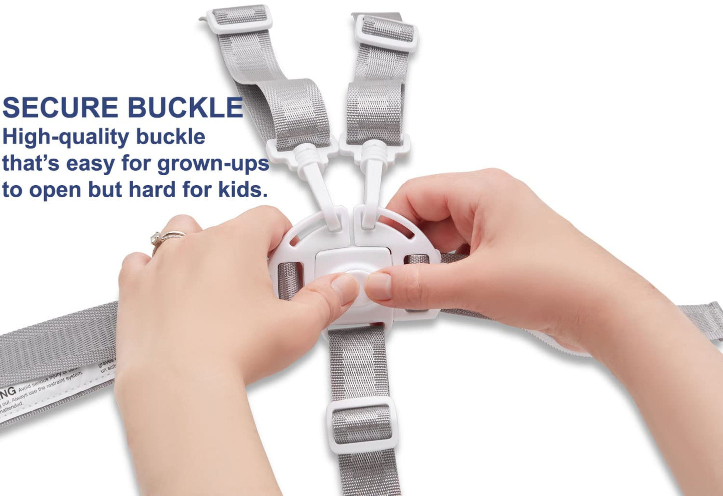 Todays Kids High Chair Straps, Straps For High Chair, Replacement Harness Straps For Most 5 Point High Chairs, Replacement High