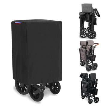 Rilime Wagon Cover Compatible With Wonderfold Wagon W2 Series(Cover-Only),Waterproof 420D Stroller Wagons Covers With Handle Adj