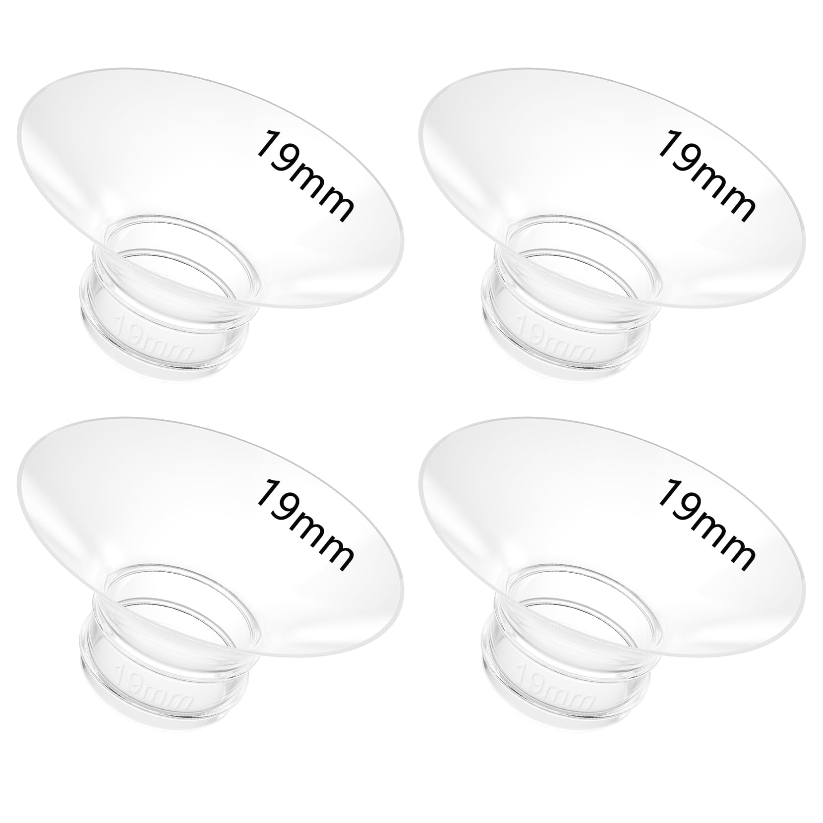 Tovvild Flange Insert 19Mm For Momcozy M5 M6 M9 V1 Pro V2 Pro S12 Pro S9 Pro, Compatible With Elvie/Spectra/Willow Go/Paruu Brea