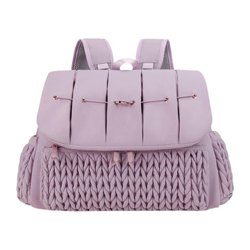 ATORSE Diaper Bag Backpack for Mom Dad Nappy Tote Bag for Keys Bottle Birthday Gift Purple