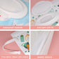Dommare 4 Pack Baby Wipes Dispenser, Refillable Travel Wet Wipes Holder Portable Reusable Wipe Case Lightweight Waterproof With