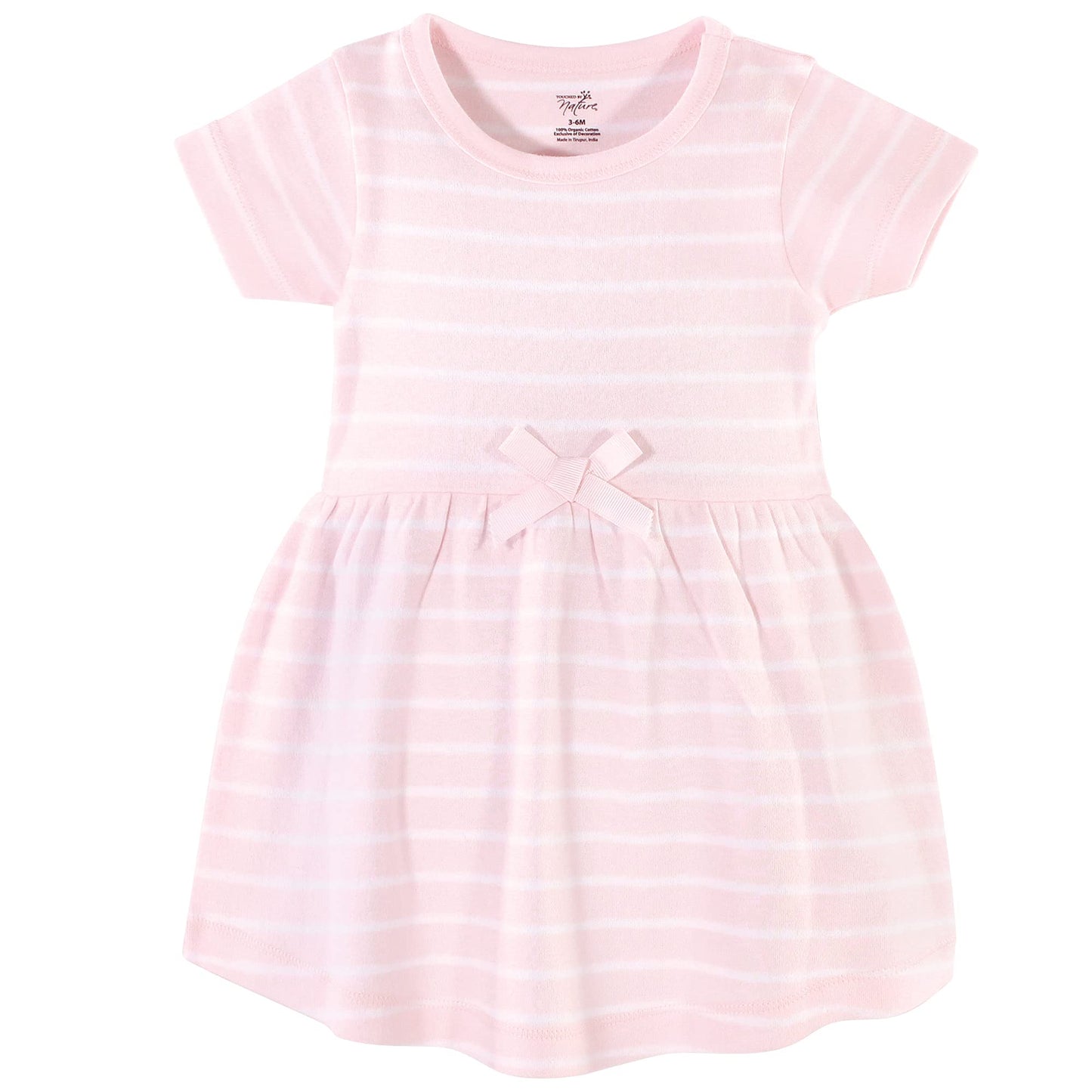 Hudson Baby Infant And Toddler Girl Cotton Dresses Elephant Princess, 12-18 Months