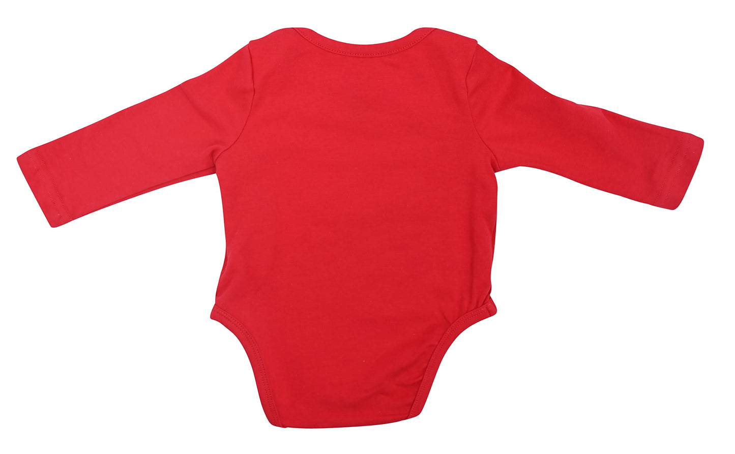 Baby Boys My First Christmas Long Sleeve Outfit Clothes Set (3M, Red)