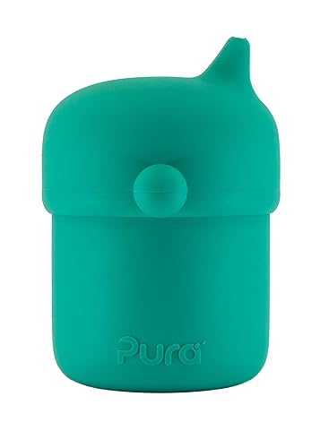 Pura My-My Silicone Sippy Cup 5Oz/150Ml - Training Cup, Reusable, Platinum Food Grade Medical Grade, Spill Proof Cups For Kids,