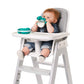 Oxo Tot Transitions Soft Spout Sippy Cup With Removable Handles, Teal, 6 Ounce (2 Pack)