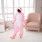 Wafunne Kids Rabbit Costume Cosplay Halloween Easter Animal Onesie For Boys Girls Child Pink Bunny Xl