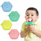 PandaEar 4 Pack Popsicle Holder for Kids, Silicone Ice Cream Cone & Popsicle Drip Catcher with Built-in Straw, Mess-Free Frozen 