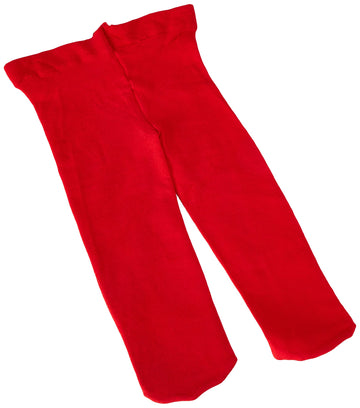 Jefferies Socks Baby Girls Pima Tight, Red, 6-18 Months Us