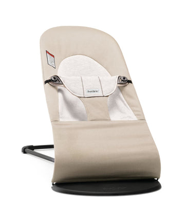 BABYBJORN Bouncer Balance Soft - Light Pink/Gray, Jersey Cotton