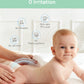 Baby Wipes, Cleansing & Moisturizing 2-In-1 Babycozy Sensitive , 100% Plant Fiber & Biodegradable, Hypoallergenic Baby Coconut W