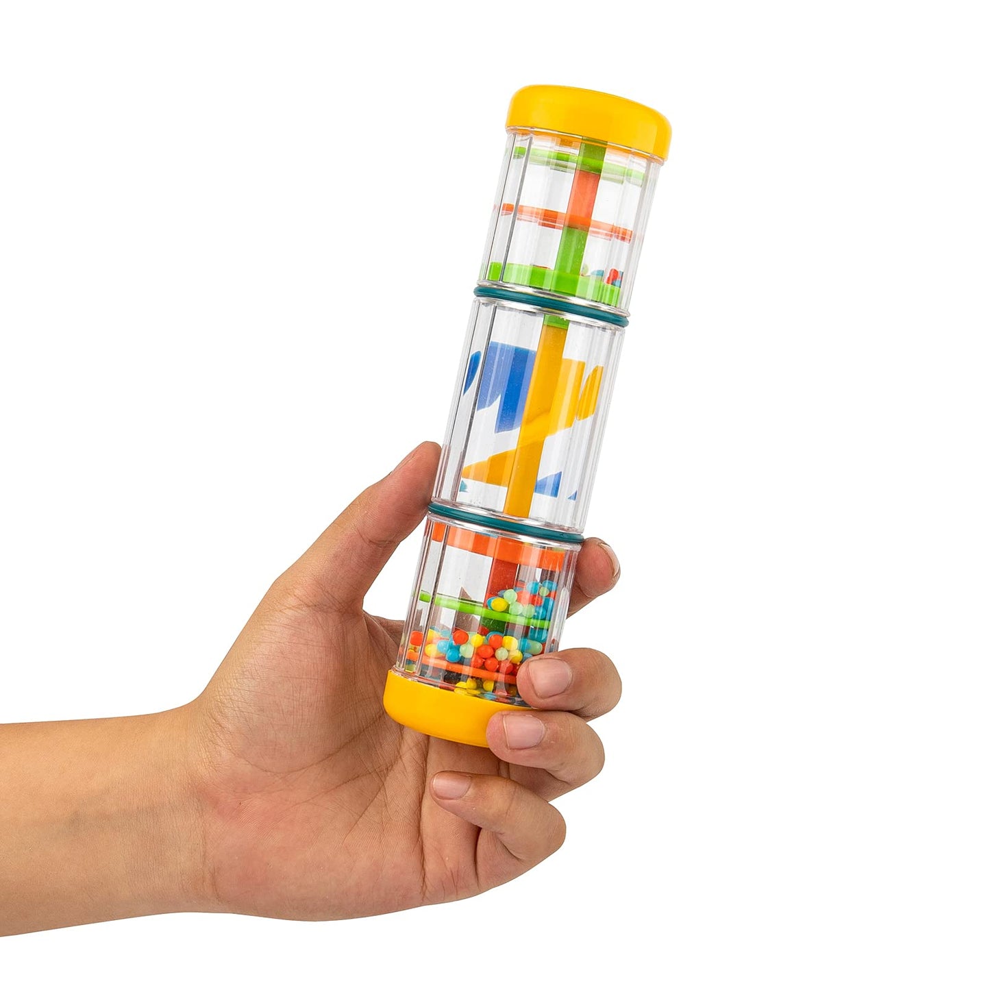 Rainmaker Baby Rain Stick Toys for Kids: 8 inch Rainstick Sensory Rattle Toys for Babies,Shaker Rainfall Tubes Musical Instrumen