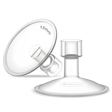 15mm Maymom MyFit Shields, Saucer Series; Compatible with Medela Breast Pump- PersonalFit, Freestyle, Harmony, Maxi, Freestyle F