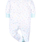 Gerber Unisex Baby 4 Pack Sleep 'N Play Footie Animals Green Preemie