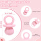 200 Mini Pacifiers Baby Shower Game Girl, 0.86 Plastic Pacifiers Baby Shower Game, Bulk Baby Shower Pacifiers For Gender Reveal