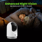 Gearit Indoor Cameras For Home Security - Camera With Pan/Tilt & Clear 2K Hd Video - 33 Ft Night Vision, 2 Way Audio, Motion Det