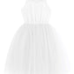 Gsvibk Baby Girls Tutu Dress Toddler Sleeveless Sunderss Straps Tulle Dress Holiday Tutu Dresses For Girl White 580 2Y