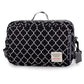 Momigo Baby Diaper Caddy Bag - Tote Stroller Nursery Storage Bin, Toys & Wipes Mini Diaper Bag For Outdoor (Black)