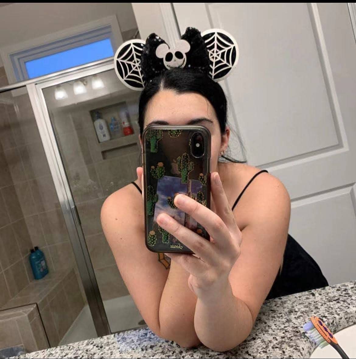 Clgift Halloween Jack Minnie Ears,Pick Your Color, Iridescent Minnie Ears, Silver Gold Blue Minnie Ears, Rainbow Sparkle Mouse E