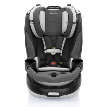 Evenflo Gold Revolve360 Slim 2-In-1 Rotational Car Seat With Sensorsafe (Pearl Gray)
