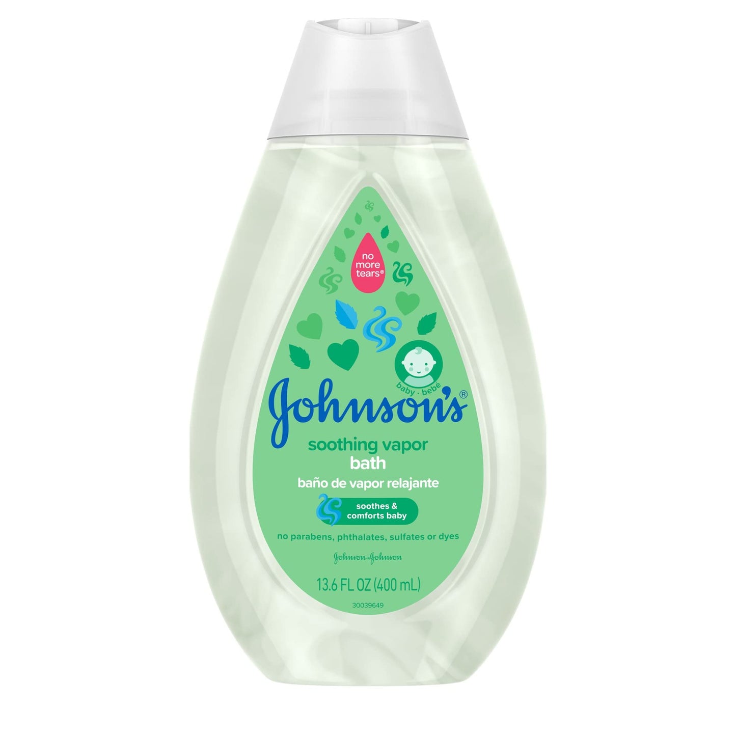 Johnsons Baby Soothing Vapor Bath 13.6 Ounce (400Ml) (2 Pack)
